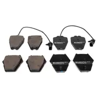 ZIMMERMANN Bremsbel&auml;ge + Wako f&uuml;r AUDI A4 B5 S4 A6 C5 2.7T 4.2 S6 VW Phaeton vorne