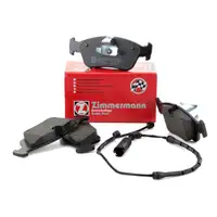 ZIMMERMANN Bremsbel&auml;ge Bremskl&ouml;tze + Wako f&uuml;r BMW 3er E36 E46 Z3 E36 Z4 E85 vorne