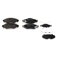 ZIMMERMANN Bremsbel&auml;ge Bremsbelagsatz f&uuml;r Toyota Yaris ohne ABS 1999-2005 vorne