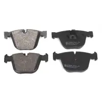 ZIMMERMANN Bremsbel&auml;ge + Wako f&uuml;r BMW X5 E70 X6 E71 E72 35-50i 3.0sd 35d ab 04.2010 hinten