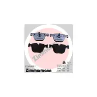 ZIMMERMANN rd:z Bremsbel&auml;ge f&uuml;r BMW 1er E82 1M 3er E90 E92 E93 M3 5er E60 E61 hinten