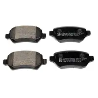 ZIMMERMANN Bremsscheiben + Bremsbel&auml;ge f&uuml;r OPEL Meriva B Zafira B 5-Loch vorne + hinten