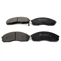 ZIMMERMANN Brake Pads Brake Pad Set for Kia Carnival II (up to January 2004) &ndash; Front