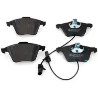 ZIMMERMANN Bremsscheiben + Bremsbeläge + Wako für AUDI A6 4F C6 vorne + hinten