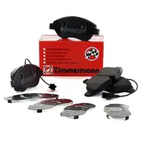 ZIMMERMANN Bremsbel&auml;ge Bremskl&ouml;tze + Wako f&uuml;r Fiat Bravo II 198 Stilo 192 vorne