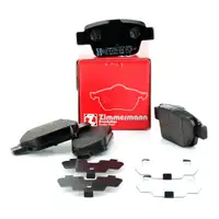 ZIMMERMANN Bremsbel&auml;ge Bremskl&ouml;tze f&uuml;r Fiat Bravo II Linea Multipla Stilo hinten
