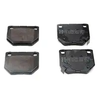 Zimmermann Brake Pads for SUBARU Impreza 2.0 Turbo + 2.5 (model year 1998 and later) &ndash; rear