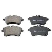 ZIMMERMANN Bremsbel&auml;ge f&uuml;r MERCEDES A-Klasse W169 B-Klasse W245 200 TURBO 180/200CDI vorne