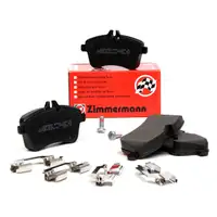 ZIMMERMANN Bremsbel&auml;ge Bremskl&ouml;tze f&uuml;r MERCEDES W169 W245 200 Turbo/CDI B170/180 vorne