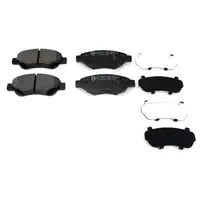 ZIMMERMANN Bremsscheiben + Beläge für CITROEN C1 1 2 PEUGEOT 107 TOYOTA Aygo B1 B4 vorne