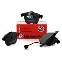 ZIMMERMANN Bremsbel&auml;ge + Wako f&uuml;r AUDI S3 8P TTS 8J SEAT VW Golf 6 GTI/R vorne