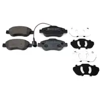 ZIMMERMANN Bremsscheiben + Bel&auml;ge + Wako f&uuml;r FIAT 500 1.3 D Multijet FORD 1.3 TDCi vorne