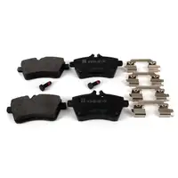 ZIMMERMANN Bremsbel&auml;ge + Wako f&uuml;r MERCEDES W169 A170/180 A160/180CDI W245 B150-180 vorne