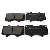 ZIMMERMANN Bremsbelagsatz f&uuml;r MITSUBISHI PAJERO IV TOYOTA LAND CRUISER vorne