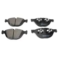 ZIMMERMANN Bremsbel&auml;ge Bremsbelagsatz f&uuml;r BMW X50 E70 X6 E71 E72 F16 F86 vorne