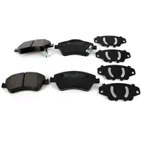 ZIMMERMANN Bremsbel&auml;ge Bremskl&ouml;tze f&uuml;r TOYOTA Auris 1.33 1.4 1.6 1.8/4WD 1.4 D-4D vorne