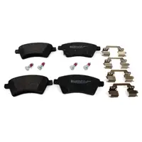 ZIMMERMANN Bremsscheiben + Bel&auml;ge f&uuml;r FIAT Sedici 189_ SUZUKI SX4 EY GY vorne