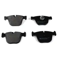 ZIMMERMANN Bremsbel&auml;ge + Wako f&uuml;r BMW X5M E70 F85 X6M E71 F86 ab 04.2010 hinten