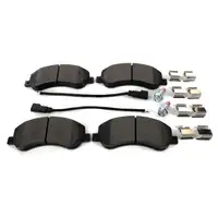 ZIMMERMANN Brake Pads + Warning Switch for FORD TRANSIT / TRANSIT TOURNEO (Front)