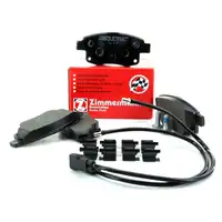 ZIMMERMANN Bremsbel&auml;ge + Warnkontaktsensor f&uuml;r FORD Transit/Tourneo 04.2006-08.2014 hinten