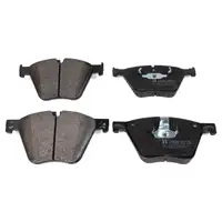 ZIMMERMANN Bremsbel&auml;ge + Wako f&uuml;r BMW X5 E70 F15 X6 E71 E72 F16 xDrive 50i M50d vorne