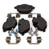 ZIMMERMANN Bremsscheiben + Bremsbel&auml;ge + Sensor f&uuml;r BMW X3 G01 X4 ohne M-Technik hinten