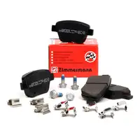 ZIMMERMANN Bremsbel&auml;ge f&uuml;r AUDI A1 A3 SEAT SKODA VW Golf 6 7 Touran 1KS/1KT hinten