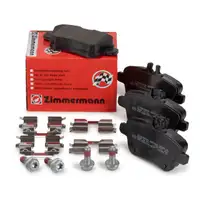 ZIMMERMANN Bremsbel&auml;ge Bremskl&ouml;tze f&uuml;r Mercedes W169 W176 W246 C117 X156 hinten