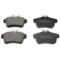 ZIMMERMANN Bremsbel&auml;ge f&uuml;r CITROEN C4 2 C4 Picasso 1 PEUGEOT 3008 308 1 5008 1 RCZ hinten
