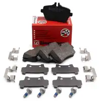 ZIMMERMANN Bremsbel&auml;ge f&uuml;r MERCEDES S-KLASSE W222 A217 C217 SL R231 hinten