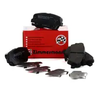 ZIMMERMANN Bremsbel&auml;ge Bremskl&ouml;tze + Wako f&uuml;r HYUNDAI Santa FE KIA Sorento hinten