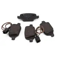 ZIMMERMANN Bremsbel&auml;ge + Sensor f&uuml;r ABARTH/FIAT 500 312_ 1.4 100-180 PS hinten