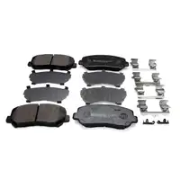 ZIMMERMANN Bremsbel&auml;ge Bremsbelagsatz f&uuml;r MAZDA CX-5 (KE, GH) + CX-5 (KF) vorne