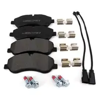 ZIMMERMANN Bremsscheiben + Beläge + Sensor für FORD Tourneo/Transit Custom V362 V363 vorne