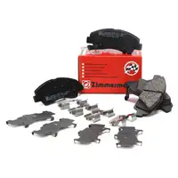ZIMMERMANN Bremsbel&auml;ge f&uuml;r HYUNDAI i10 BA IA 1.0/1.0 LPG/1.2 14 Zoll vorne