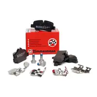 ZIMMERMANN Bremsbel&auml;ge f&uuml;r MINI F55 F56 Cabrio F57 One/Cooper/Works hinten
