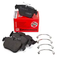 ZIMMERMANN Bremsbel&auml;ge f&uuml;r VW Golf 8 AUDI S3 8Y Formentor Leon SKODA Octavia 4 hinten