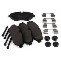 ZIMMERMANN Bremsbel&auml;ge f&uuml;r MERCEDES Sprinter 906 907 910 Viano Vito VW Crafter 30-50 vorne