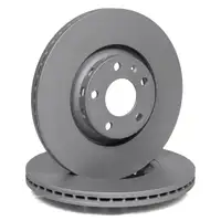 ZIMMERMANN Bremsscheiben + ATE Bel&auml;ge + Wako f&uuml;r AUDI A4 A6 SEAT Exeo SKODA Superb 1 vorne