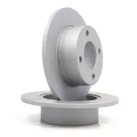 ZIMMERMANN Bremsscheiben Satz f&uuml;r AUDI 100 C3 80 B3 B4 90 B2 B3 Cabrio Coupe hinten