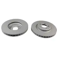 ZIMMERMANN Bremsscheiben Satz f&uuml;r AUDI A4 B8 A5 8T 8F Q5 8RB PR-1LA bis 06.2011 vorne