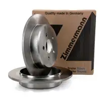 ZIMMERMANN Bremsscheiben Satz f&uuml;r Chrysler Neon II (PL) PT Cruiser (PT) hinten