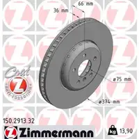 Zimmermann FORMULA F Bremsscheiben + Bel&auml;ge f&uuml;r BMW 5er F10 F11 550i M550d F12 650i vorne