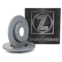 ZIMMERMANN Bremsscheiben Satz &Oslash; 2465mm f&uuml;r CITROEN Xsara PEUGEOT 206 mit ABS vorne