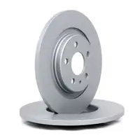 ZIMMERMANN Bremsscheiben Satz Ø 272mm für CITROEN C8 FIAT Ulysse PEUGEOT 807 hinten