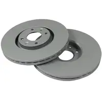 ZIMMERMANN Bremsscheiben Satz f&uuml;r CITROEN C4 1/C4 Picasso 1 PEUGEOT 307 vorne