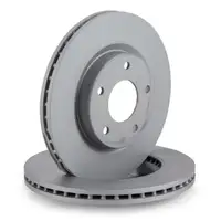 ZIMMERMANN Bremsscheiben Satz f&uuml;r NISSAN Juke F15 Pulsar N17 vorne