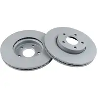 ZIMMERMANN Bremsscheiben + Bel&auml;ge f&uuml;r FORD Focus 2 MK2 C-Max MD2 vorne