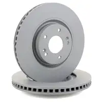 ZIMMERMANN Bremsscheiben Satz f&uuml;r Hyundai i40 (VF) 17/18 Zoll Kia Cadenza vorne