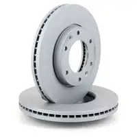 ZIMMERMANN Bremsscheiben Satz f&uuml;r Hyundai H-1 Starex Cargo Travel 2.5CRDi vorne